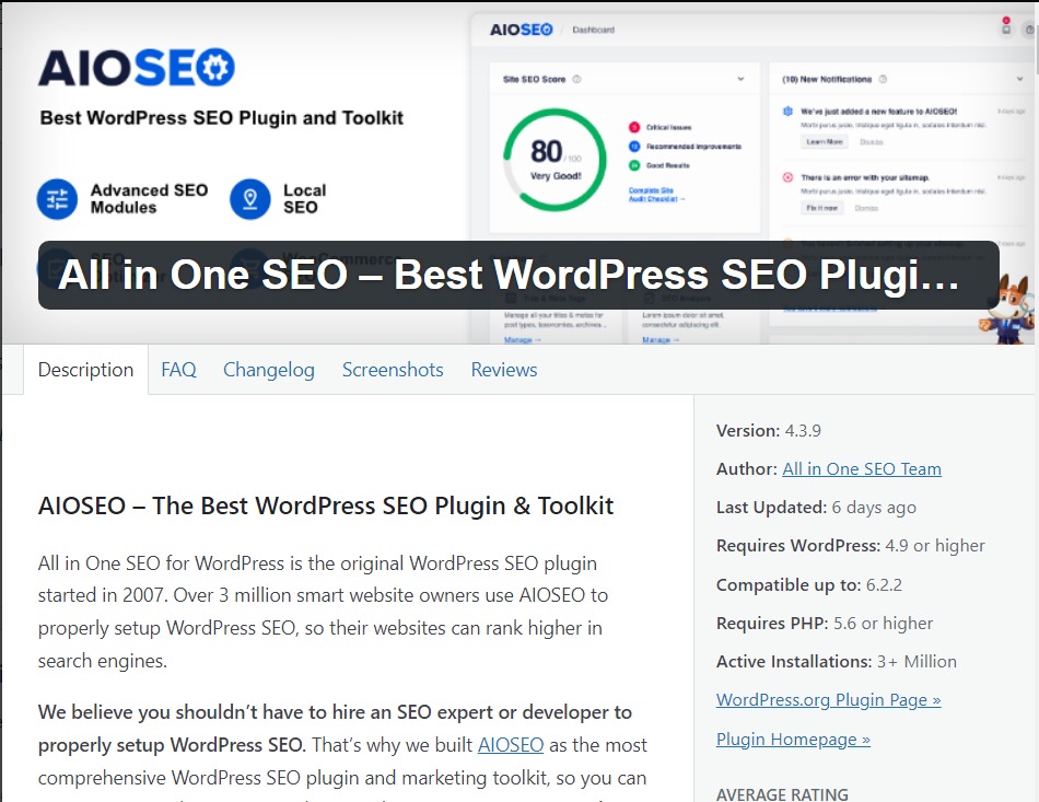 All in One SEO Pack