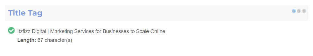 Title Tag