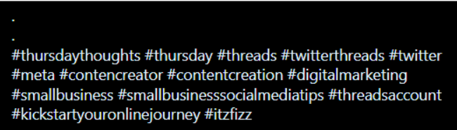 Hashtags